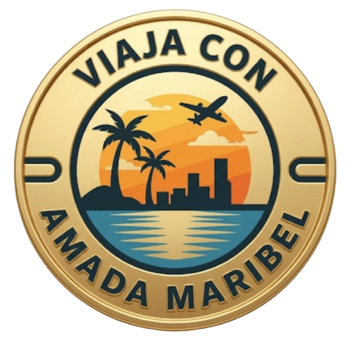 Logo Viaja con Amada Maribel
